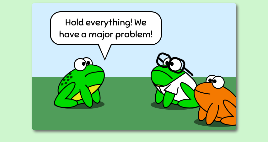 Problem Child Frog Amphibian.com - It Could Be Worse